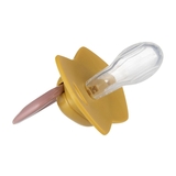 Силиконовая симметричная пустышка Canpol babies Gold, 18+ мес., 2 шт., розовый (22/666_pin) - Pampik - 5