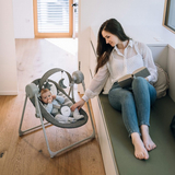 Гойдалка дитяча FreeON Snuggy Swing lines (84911) - Pampik - 6