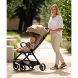 Прогулянкова коляска FreeON Bold, бежевий (85321) - Pampik - 10