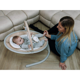 Гойдалка дитяча 2 в 1 FreeON Elite Swing beige (84904) - Pampik - 12