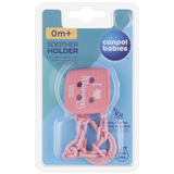 Ланцюжок для пустушки Canpol babies I Love Mummy, рожевий (2/434_pin) - Pampik - 2