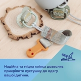 Цепочка для пустышки Canpol babies Mountains, желтый (51/034_yel) - Pampik - 7