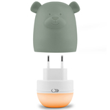 Ночник с датчиком сумерек Zazu Benny the Bear, зеленый (ZA-BENNY-02) - Pampik - 3