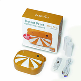 Дитяча цифрова камера Zazu з миттєвим друком, жовтий (ZA-INSTANTCAMERA-01) - Pampik - 4