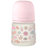 Пляшечка для годування Suavinex Memories Історії малюків, 150 мл, рожевий (307108) - Pampik
