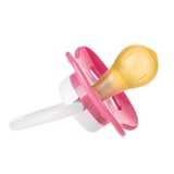 Латексная круглая пустышка Canpol babies Bunny&Company, 0-6 мес., розовый (23/277_pin_new) - Pampik - 2