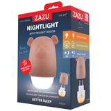 Нічник з датчиком сутінок Zazu Benny the Bear, коричневий (ZA-BENNY-03) - Pampik - 4