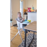 Сидение для стульчика для кормления Beaba Up & Down, серый (912554) - Pampik - 5