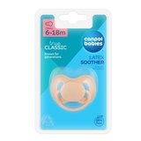 Латексная круглая пустышка Canpol babies Nude, 6-18 мес., кремовый (23/224_cre) - Pampik - 3