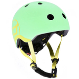 Шолом захисний Scoot and Ride з ліхтариком, р.S/M, 51-55 см, зелений (SR-181206-KIWI_S) - Pampik