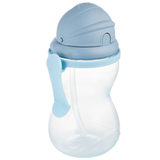 Бідончик Canpol babies зі складною силіконовою трубочкою, 370 мл, синій (56/113_blu2) - Pampik - 4
