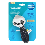 М'яка сенсорна іграшка з пищалкою Canpol babies BabiesBoo Лінивець (68/095_leni) - Pampik - 2