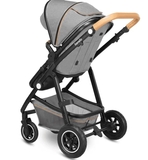 Універсальна коляска 2 в 1 Lionelo Amber 2 Grey Stone, світло-сірий - Pampik - 10