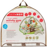 Розвиваючий килимок з дугами Skip Hop Мешканці казкового лісу, зелений (307500) - Pampik - 5