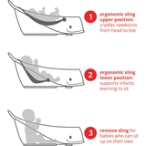 Ванночка Skip Hop Кит, 70 см, білий (9P466810) - Pampik - 6