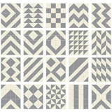 Ігровий килимок-пазл Skip Hop Geo, сіро-кремовий (245411) - Pampik - 2