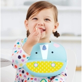 Нагрудник силиконовый Skip Hop Единорог (232204) - Pampik - 3