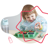 Набір металевих столових приборів Badabulle (виделка, ложка, ніж) (B005417) - Pampik - 6