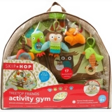 Розвиваючий килимок з дугами Skip Hop Мешканці казкового лісу, зелений (307500) - Pampik - 4