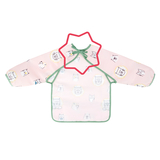 Нагрудник с длинными рукавами Badabulle, розовый (B007024) - Pampik - 2