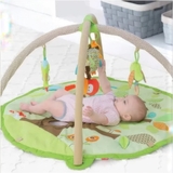 Розвиваючий килимок з дугами Skip Hop Мешканці казкового лісу, зелений (307500) - Pampik - 6