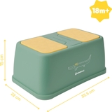 Уцінка. Підставка для ніг Badabulle антиковзаюча, зелений (B028001) - Pampik - 4