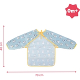 Уцінка. Нагрудник Badabulle з довгими рукавами, синій (B007025) - Pampik - 4