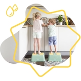 Уцінка. Підставка для ніг Badabulle антиковзаюча, зелений (B028001) - Pampik - 6