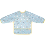 Уцінка. Нагрудник Badabulle з довгими рукавами, синій (B007025) - Pampik