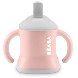 Поїльник Beaba 3 в 1 Evoluclip Training Cup, 150 мл, рожевий (913474) - Pampik - 2