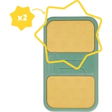 Уцінка. Підставка для ніг Badabulle антиковзаюча, зелений (B028001) - Pampik - 2