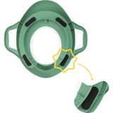 Уценка. Накладка на унитаз Badabulle с ручками, зеленый (B027008) - Pampik - 3