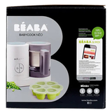 Уцінка. Пароварка-блендер Beaba Babycook Neo Night, білий з сірим (912773) - Pampik - 13