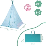 Палатка-вигвам Badabulle Jungle Tepee с УФ-защитой (B038000) - Pampik - 3