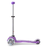 Самокат Micro Mini Deluxe Fairy Glitter LED, пурпуровий (MMD207) - Pampik - 3