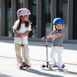 Самокат Micro Mini Deluxe Fairy Glitter LED, розовый (MMD208) - Pampik - 9