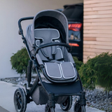 Підкладка для коляски та автокрісла FreeON grey-white (48716) - Pampik - 2