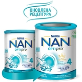 Суха молочна суміш NAN 4 OPTIPRO з 5 олігосахаридами та L. Reuteri для дітей від 18 місяців, 1600 г (2 уп. по 800 г) - Pampik - 6