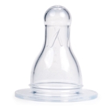 Соска силіконова Canpol Babies, кругла, середній потік, 6м+, 1 шт. (18/316) - Pampik