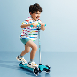 Самокат Micro Maxi Deluxe Glow LED, желейний зелений (MMD365) - Pampik - 10