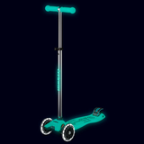 Самокат Micro Maxi Deluxe Glow LED, желейний зелений (MMD365) - Pampik - 6