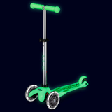 Самокат Micro Mini Deluxe Glow LED, крижаний лайм (MMD216) - Pampik - 6