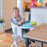 Набір силіконового посуду Beaba Babycook, 4 предмета, синій (913428) - Pampik - 6