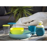 Набір силіконового посуду Beaba Babycook, 4 предмета, синій (913428) - Pampik - 3