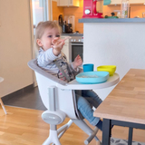 Набір силіконового посуду Beaba Babycook, 4 предмета, синій (913428) - Pampik - 7