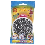 Термомозаїка Hama Midi Набір намистин під срібло, 1000 елементів (207-62) - Pampik