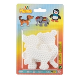 Термомозаика Hama Набор малых полей: Слон, Пингвин и Собака (4572) - Pampik