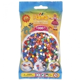 Термомозаика Hama Midi Набор цветных бусин, 1000 элементов (207-00) - Pampik