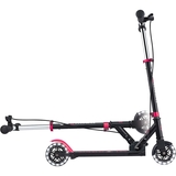 Самокат Globber Flow Element Junior Lights, чорно-рожевий (729-110) - Pampik - 3