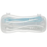 Набір силіконових ложок Beaba, 2 шт., блакитний, сірий (913468) - Pampik - 3